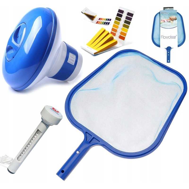 Bestway intex 4in1 sūkurinės vonios SPA baseino valymo ir priežiūros rinkinys