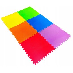 Storos dėlionės detalės, 6 dalių putplasčio kilimėlis baseinui