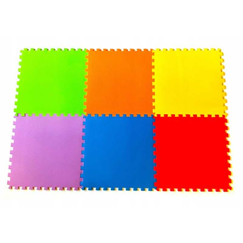 Storos dėlionės detalės, 6 dalių putplasčio kilimėlis baseinui