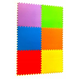 Storos dėlionės detalės, 6 dalių putplasčio kilimėlis baseinui