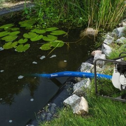 Plokščios vandens žarnos 20 m komplektas su juostele 1 1 2