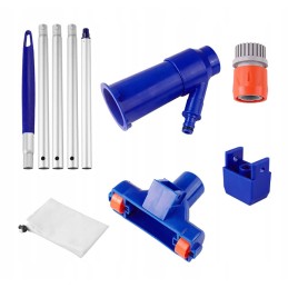 Baseino valymo rinkinys, dulkių siurblys, tinklas