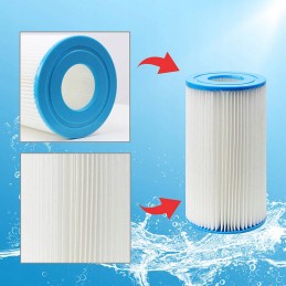 3 x baseino filtras baseino siurblio filtras intex tipo filtro įdėklas
