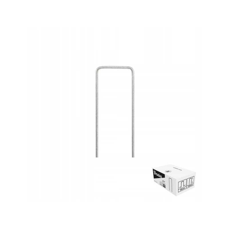 Metalinis 'u' kaištis - 3 cm/20 cm/100 vnt