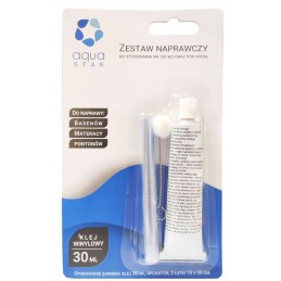 Čiužinių baseino remonto rinkinys, klijai 2x