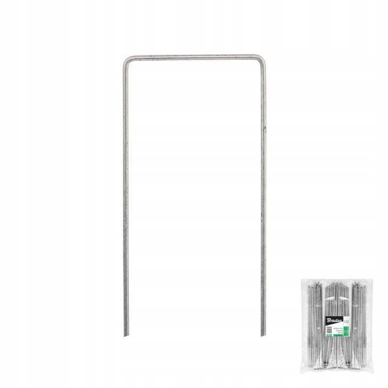 Smeigtukai inkarai agrariniam audiniui augintam audiniui metalui 7x20cm 100vnt bradas