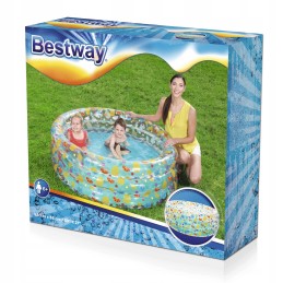 Pripučiamas baseinas vaikams, irklavimo baseinas 150x53cm bestway 51045