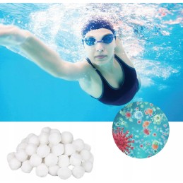 Polisferinė kasetė smėlio siurbliams, filtrų rutuliukams