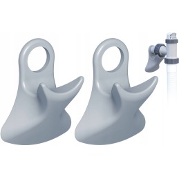 2x baseino vamzdžio atrama intex bestway baseinui su 32x38 redukcijos adapteriu