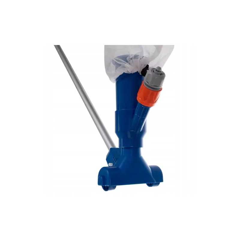 Dulkių siurblys baseino dugnui valyti, baseino tinklelis, lazda tvenkiniams