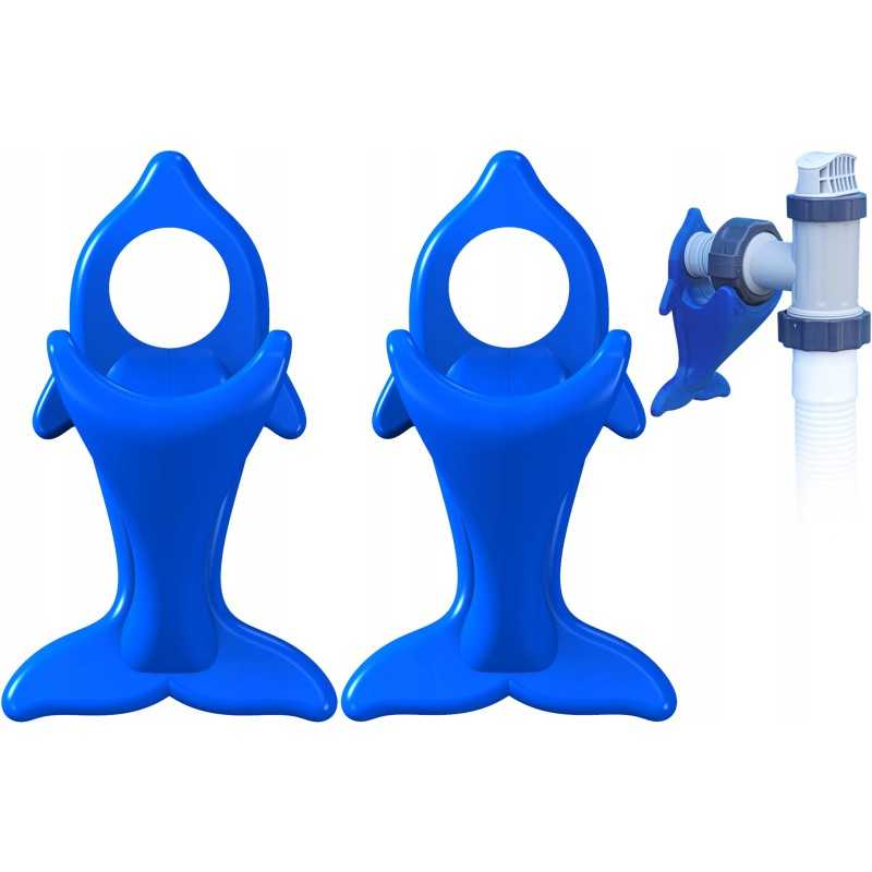 2x baseino vamzdžio atrama intex bestway baseinui su 32x38 redukcijos adapteriu