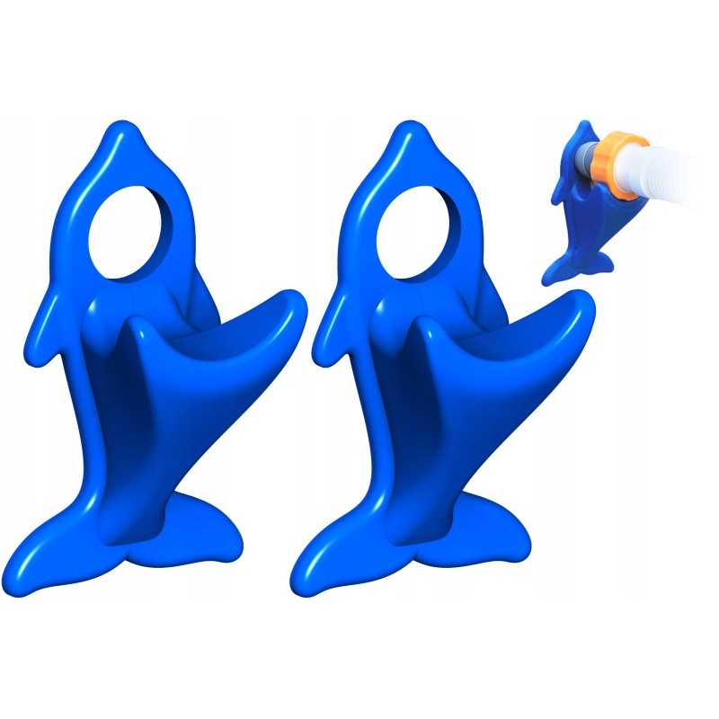 2x baseino vamzdžio atrama intex bestway baseinui su 32x38 redukcijos adapteriu