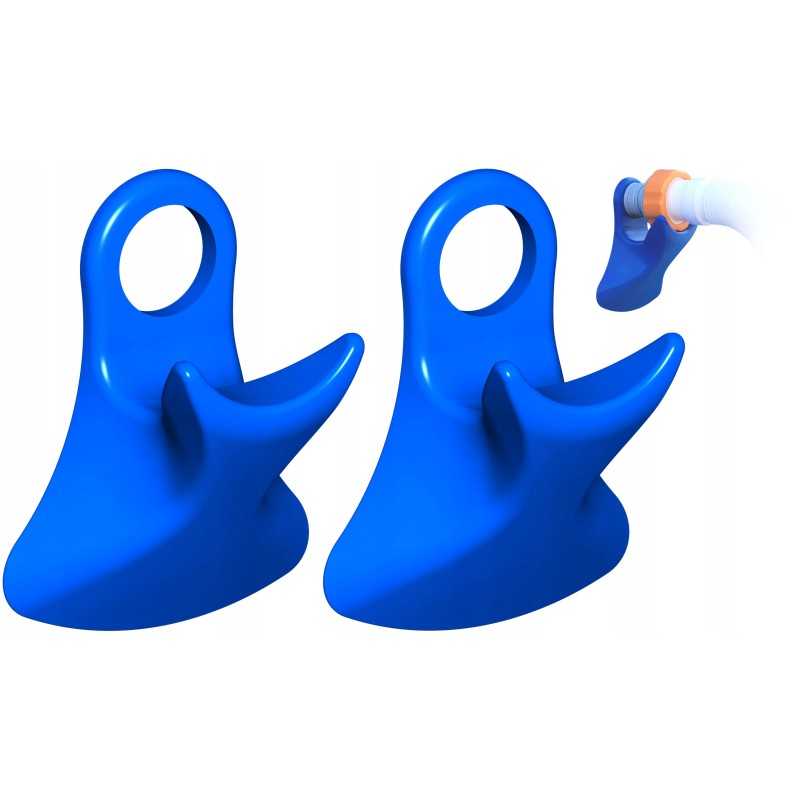 2x baseino vamzdžio atrama intex bestway baseinui su 32x38 redukcijos adapteriu