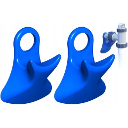 2x baseino vamzdžio atrama intex bestway baseinui su 32x38 redukcijos adapteriu