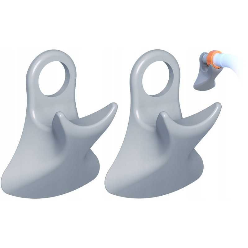 2x baseino vamzdžio atrama intex bestway baseinui su 32x38 redukcijos adapteriu