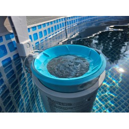 Intex deluxe 28000 paviršinio vandens valytuvas