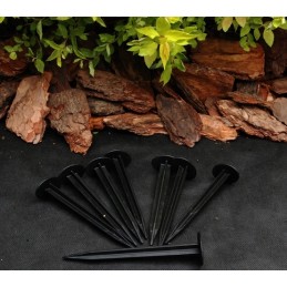 Agrotekstilė 10m x 3,2m juoda UV + inkarai 30 vnt