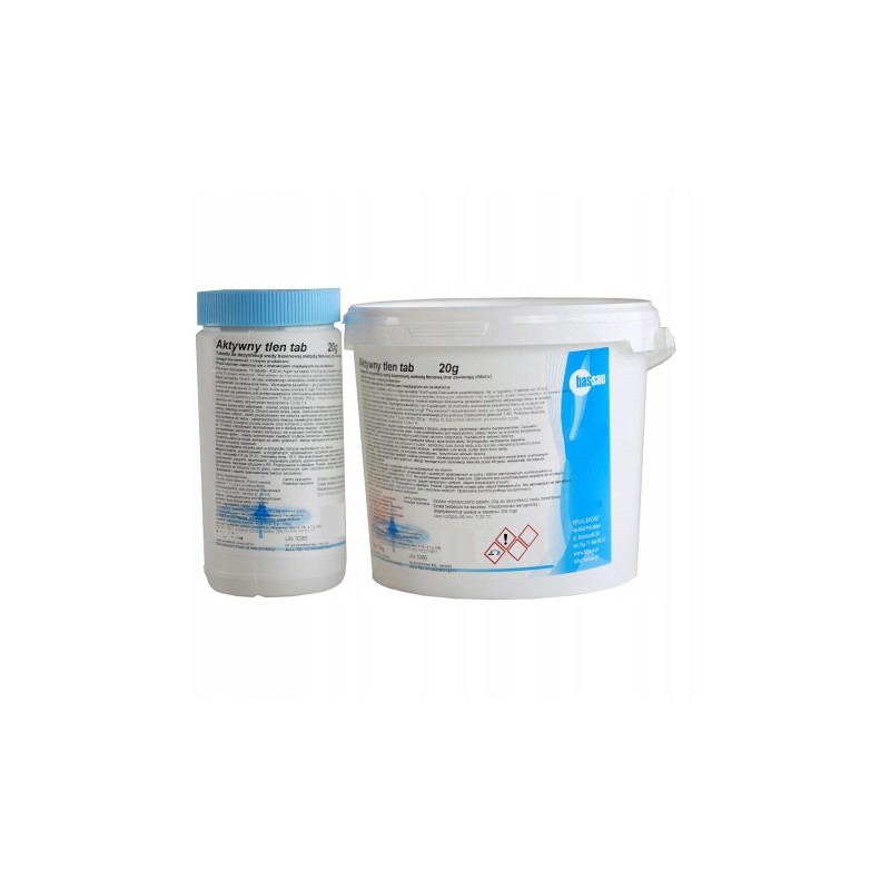 Pool active oxygen tab 20 g 1 kg