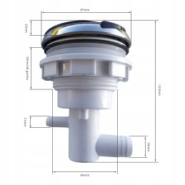 Sukamasis vandens antgalis lauko SPA hidromasažinei voniai x351s