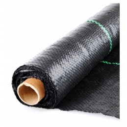 Agromatinis audinys mulčiavimui po žieve, juoda plantacija, 1,1x20m, 70g