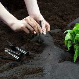 Inkariniai kaiščiai agrotekstilės kaiščiams tvirtinti, 15 cm, 10 vnt