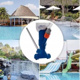 Tvenkinio valymo rinkinys, dulkių siurblys, tinklo lazdelė