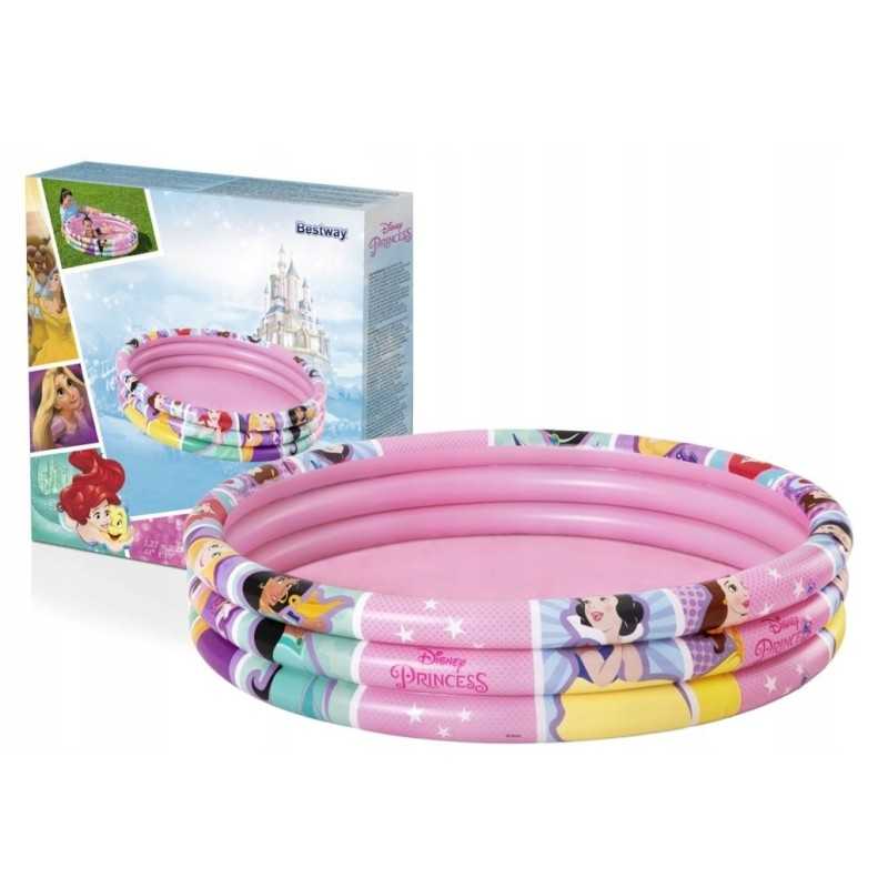 Pripučiamas baseinas 122x25cm 140l bestway princesės