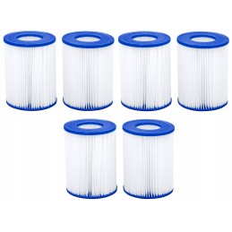 6 x Bestway filtrų rinkinys baseino siurbliams 3028 LH 58094 II tipas