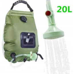 Nešiojamas saulės dušas turistinis dušas