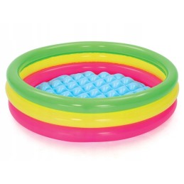 Bestway pripučiamas irklavimo baseinas minkštu dugnu 51104