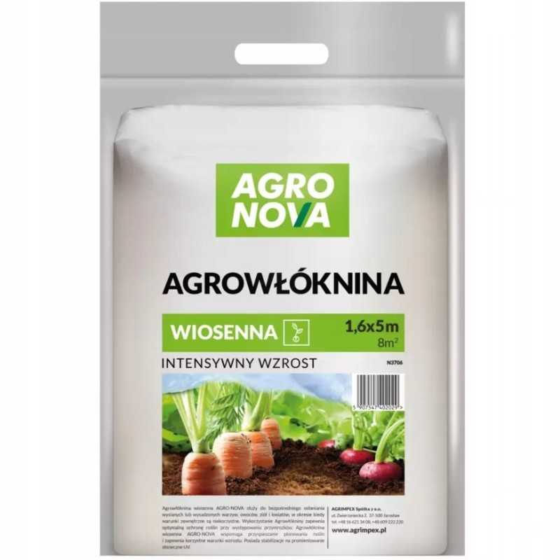 Danga agrotekstile balta p17 1,6x5m agro-nova