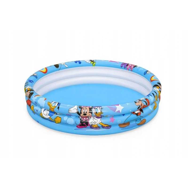 Bestway pripučiamas vaikiškas baseinas su peliuku Mikiu, 122 cm