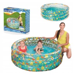 Bestway vaisių pripučiamas baseinas vaikams 150 x 53cm