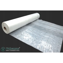 ✨ perforuota dengiamoji folija vulcanus vua30r daržovėms su UV filtru 5,4x10m skaidri