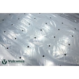 ✨ perforuota dengiamoji folija vulcanus vua30r daržovėms su UV filtru 5,4x10m skaidri