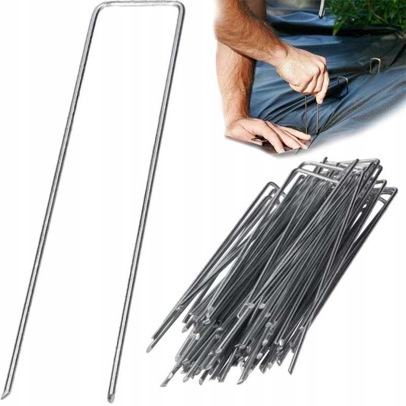 Inkariniai kaiščiai agrotekstilei, 100 vnt