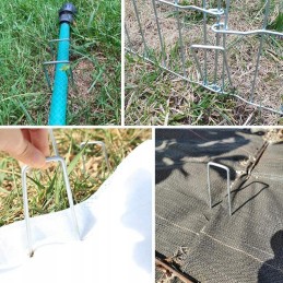 Inkariniai kaiščiai agrotekstilei, 100 vnt