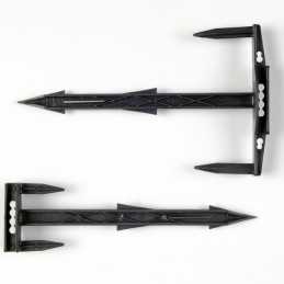 Inkaras agrotekstilei, geotekstilei ir kurmių tinklui tvirtinti.