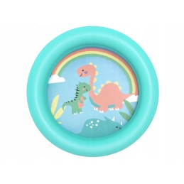 Pripučiamas baseinas, mėlynas, 61 cm, mažyliui, bestway, kamuolys ir žaislų rinkinys