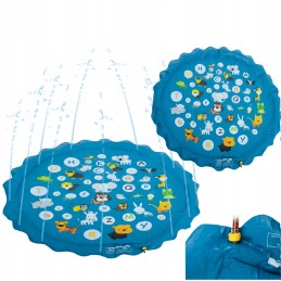 Vandens kilimėlių purkštuvų fontanas vandens užuolaidos dušo padėklas 170cm sodui