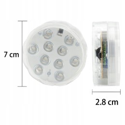 4x baseino SPA apšvietimas povandeninis baseinas LED RGB apšvietimas su IP68 nuotolinio valdymo pulteliu