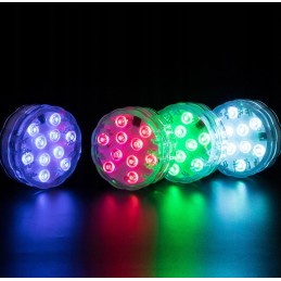4x baseino SPA apšvietimas povandeninis baseinas LED RGB apšvietimas su IP68 nuotolinio valdymo pulteliu