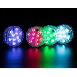 4x baseino SPA apšvietimas povandeninis baseinas LED RGB apšvietimas su IP68 nuotolinio valdymo pulteliu