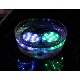 4x baseino SPA apšvietimas povandeninis baseinas LED RGB apšvietimas su IP68 nuotolinio valdymo pulteliu