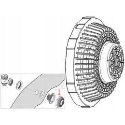 Baseino įleidimo ir išleidimo antgalis Bestway baseinams