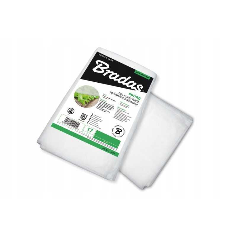 Spyruoklinė agrotekstilė, balta, 1,6 x 5 m, 17 g/m²