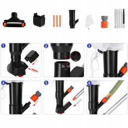 Tvenkinio dulkių siurblys, rankinis baseino dulkių siurblys