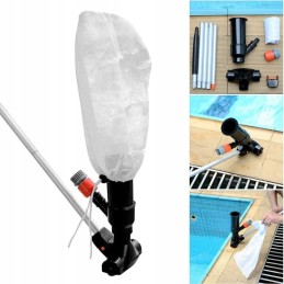 Nešiojamas baseino dulkių siurblys su 5 polių dalimi