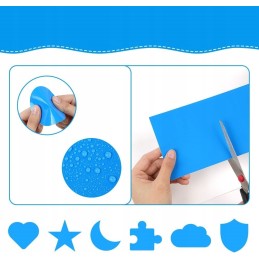 20x lakštų lipnūs vasaros lipdukai baseino remontui PVC kietas 25x10cm