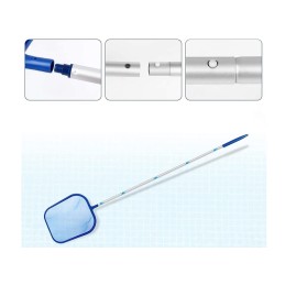 Nusileidimo tinklelis, kolektorius, sūkurinės vonios baseino valymo tinklelis, tinklo lazda, pirštinės